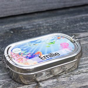 Navneklister til matboks oval