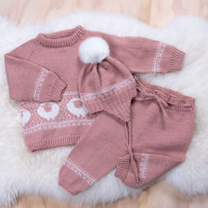 Bluum strikkesett - Billebæ i Pure Eco Baby Wool