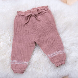 Bluum strikkebukse i Pure Eco Baby Wool