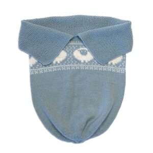 Bluum strikk - Kosepose Billebæ i Pure Eco Baby Wool