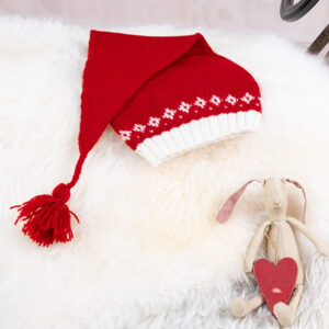 Bluum strikk - Snømanngenser og nisselue i Soft Merino Ull