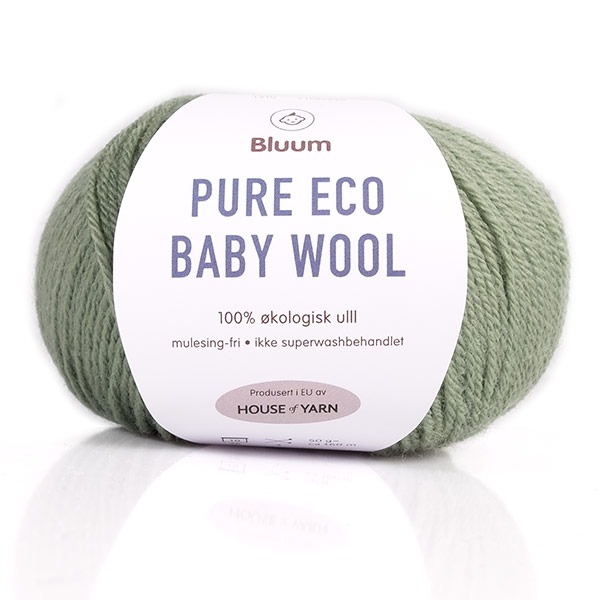 Bluum Eco Baby Wool Jadegrønn - Bluum