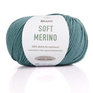 Bluum Soft Merino Ull Aquagrønn 3012