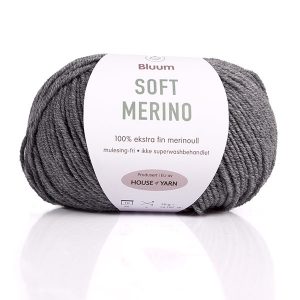 Bluum Soft Merino Ull Grå melert 3003