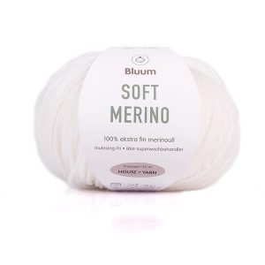 Bluum Soft Merino Ull Hvit 3001