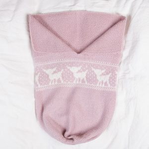 Bluum strikk - Kosepose Bambi i Pure Eco Baby Wool