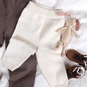 Bluum strikkebukse i Soft Merino Ull