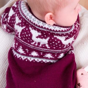 Bluum strikkedress - Bambi i Pure Eco Baby Wool