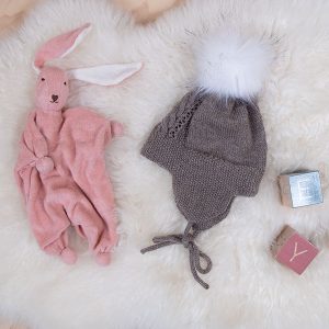 Bluum strikkesett - Flette i Pure Eco Baby Wool