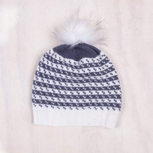 Strikkesett Oskar genser og lue - garnpakke i Bluum Soft Merino Ull