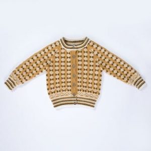 Strikkejakke Julian-jakken - garnpakke i Bluum Pure Eco Baby Wool