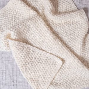 Strikk Babyteppe Hompetitten - garnpakke i Bluum Pure Eco Baby Wool