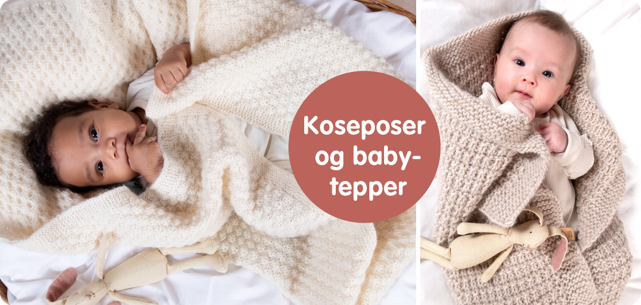 Koseposer og babytepper