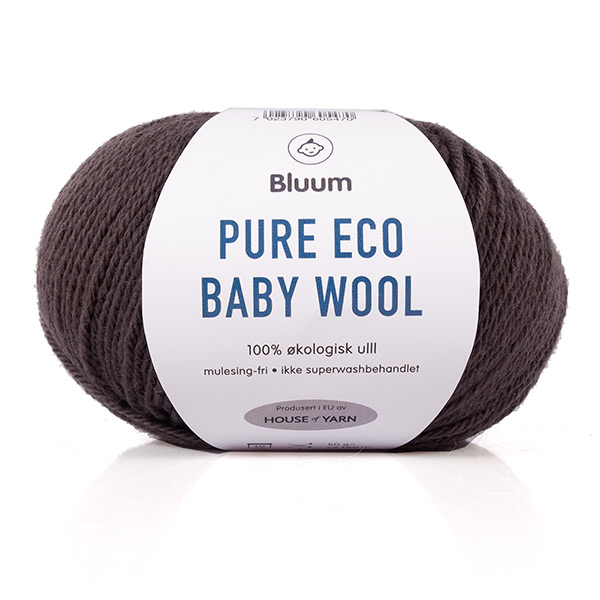 Kassér Kritik maskulinitet Bluum Pure Eco Baby Wool Muldvarp 1359 - Bluum