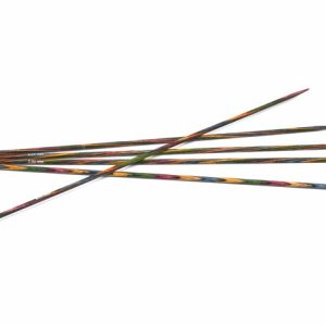 2.5mm 15cm - Symfonie strømpepinner regnbue