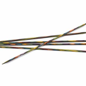 3.0mm 15cm - Symfonie strømpepinner regnbue