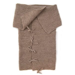 Strikk Kosepose og Babyteppe - garnpakke i Bluum Pure Eco Baby Wool