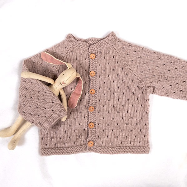Strikkesett Babysett Madicken - garnpakke i Bluum Soft Merino Ull