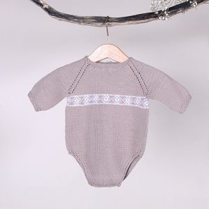 Strikkebodyer med lange ermer 2 stk - garnpakke i Bluum Soft Merino Ull