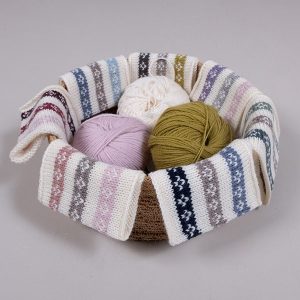 Strikkegenser Stripekyss - garnpakke i Bluum Pure Eco Baby Wool