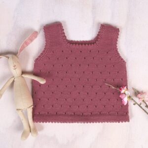 Strikkesett Danseskjørt og singlet - garnpakke i Bluum Soft Merino Ull