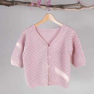 Strikkejakke Viola til dame - garnpakke i Bluum Soft Merino Ull
