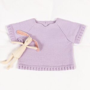 Strikk Topp Blåklokke til barn - garnpakke i Bluum Soft Merino Ull