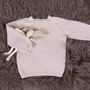 Strikkesett Hugo m/genser, bukse og lue - garnpakke i Bluum Soft Merino Ull