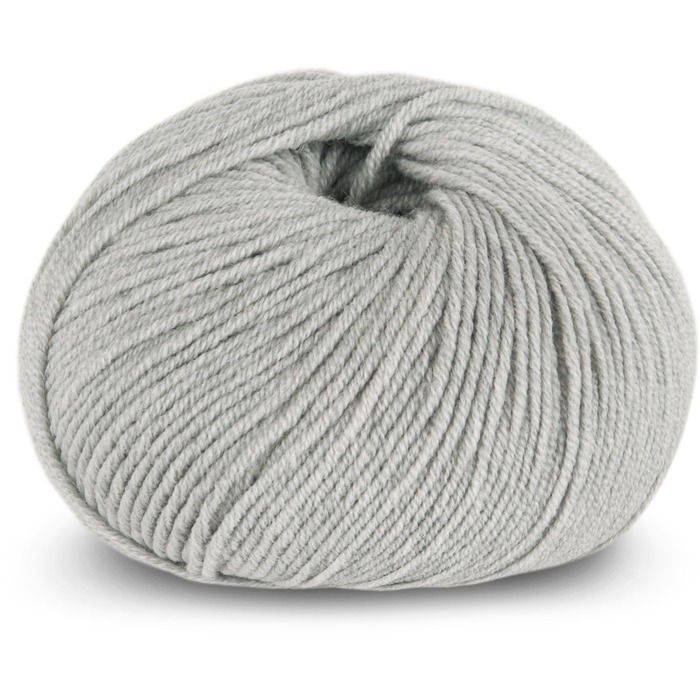 Bluum Soft Merino Ull Lys grå melert 3002