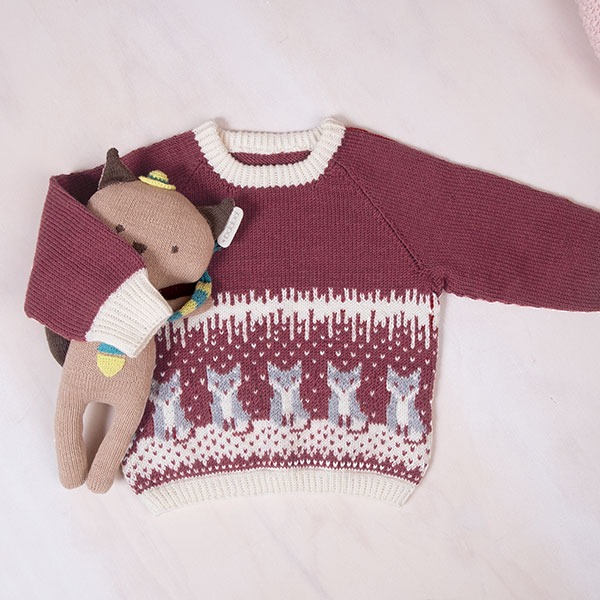 Strikkesett Rever på isen - garnpakke i Bluum Soft Merino Ull