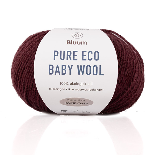 Bluum Pure Eco Baby Wool Bordeaux 1357