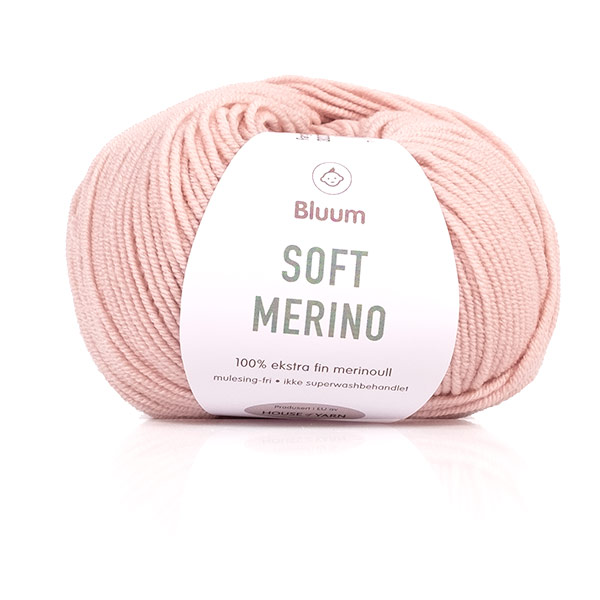 Bluum Soft Merino Ull Pudderrosa 3032
