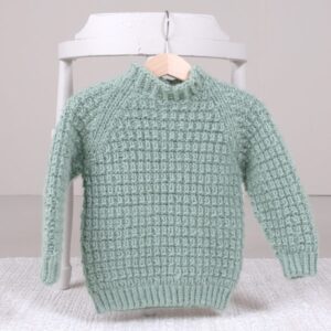 Strikkegenser Hugo - garnpakke fra Bluum i Møy