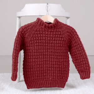 Strikkegenser Hugo - garnpakke fra Bluum i Møy