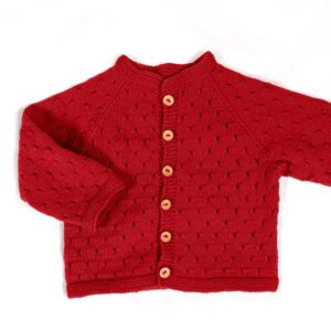 Strikkejakke Madicken - garnpakke i Bluum Soft Merino Ull