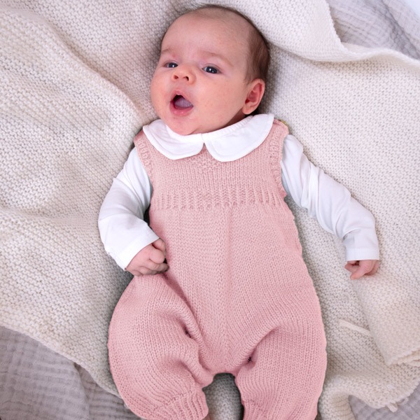 Strikkesett Babysett Hjerte - garnpakke i Bluum Pure Eco Baby Wool