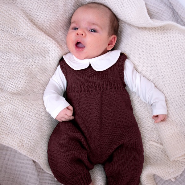 Strikkesett Babysett Hjerte - garnpakke i Bluum Pure Eco Baby Wool