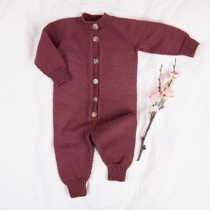 Strikkedress med raglan - garnpakke i Bluum Soft Merino Ull
