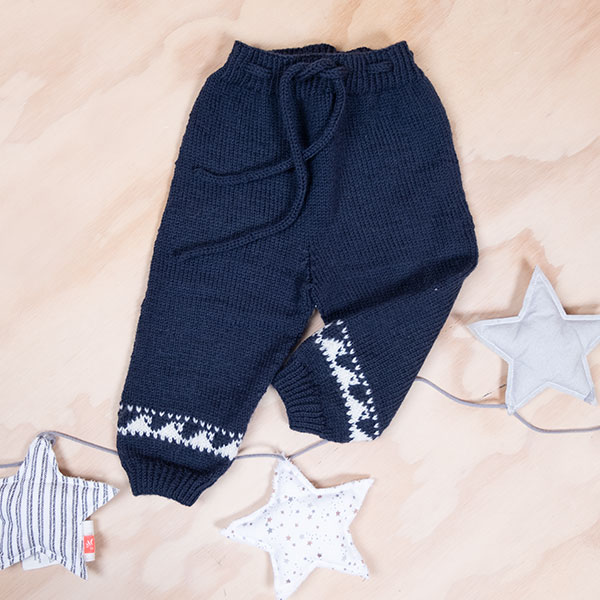 Strikkesett Fiskebåt i Grå-farger - garnpakke i Bluum Pure Eco Baby Wool