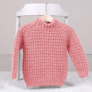 Strikkegenser Hugo - garnpakke fra Bluum i Møy