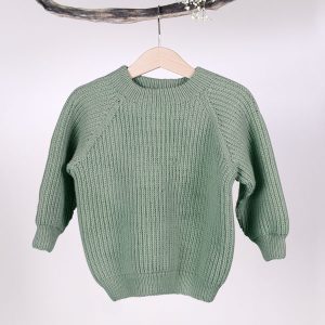 Strikkegenser Noah - garnpakke i Bluum Soft Merino Ull