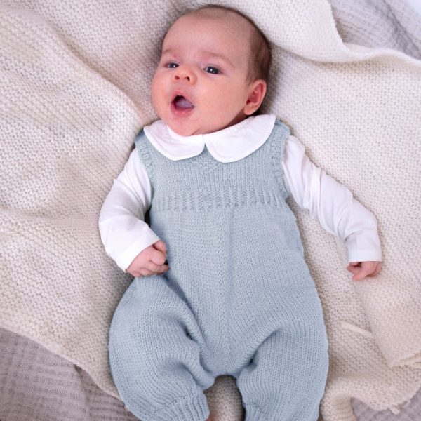 Strikk Sparkebukse Hjerte - garnpakke i Bluum Pure Eco Baby Wool