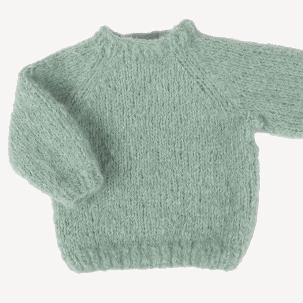 Strikkegenser August - garnpakke fra Bluum i Fnugg