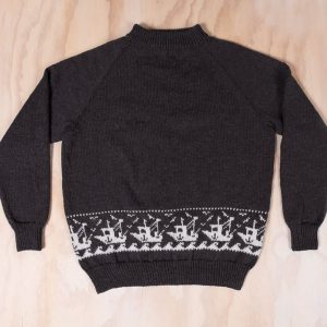 Strikkegenser Fiskebåt til herre - garnpakke i Bluum Pure Eco Baby Wool