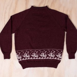 Strikkegenser Fiskebåt til herre - garnpakke i Bluum Pure Eco Baby Wool