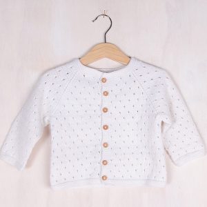 Strikkejakke Madicken - garnpakke i Bluum Soft Merino Ull