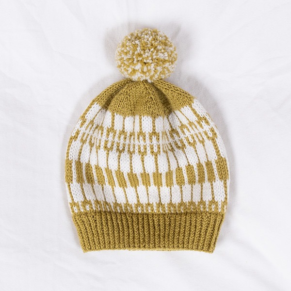 Strikkegenser Lerke m/lue til barn - garnpakke i Bluum Pure Eco Baby Wool