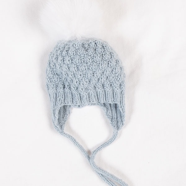 Strikkesett Babysett Hompetitten - garnpakke i Bluum Pure Eco Baby Wool