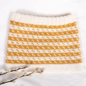 Bluum strikk - Oskar-hals til barn/voksen - gratis strikkeoppskrift - Image 4