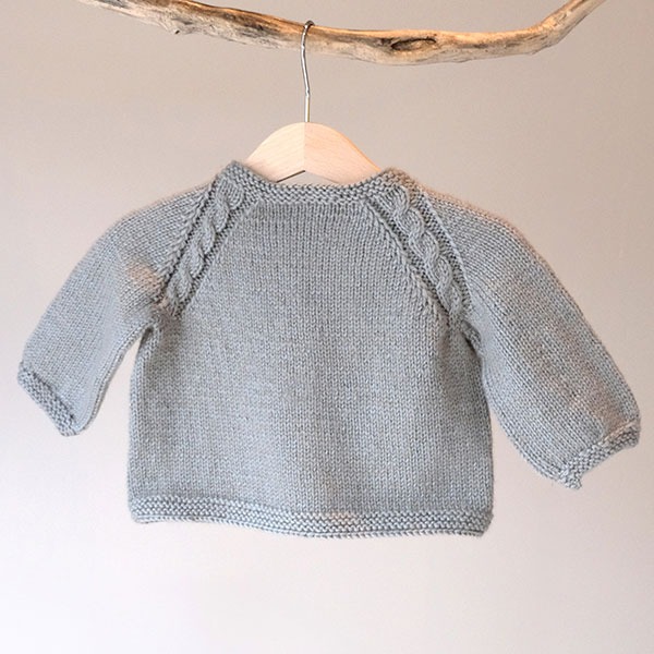 Strikkegenser Kamelia - garnpakke fra Bluum i Sunset in Sahara